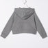 Sudadera corta con capucha